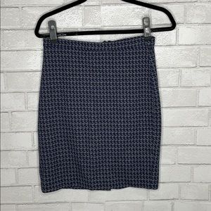 Banana Republic Blue Pencil Skirt